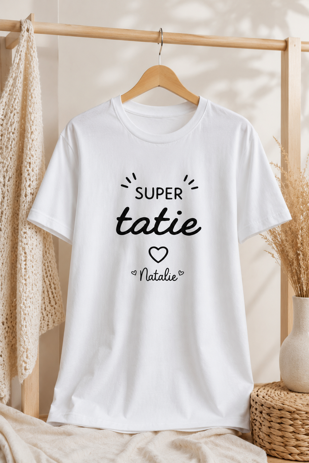 T-shirt "Super tatie"