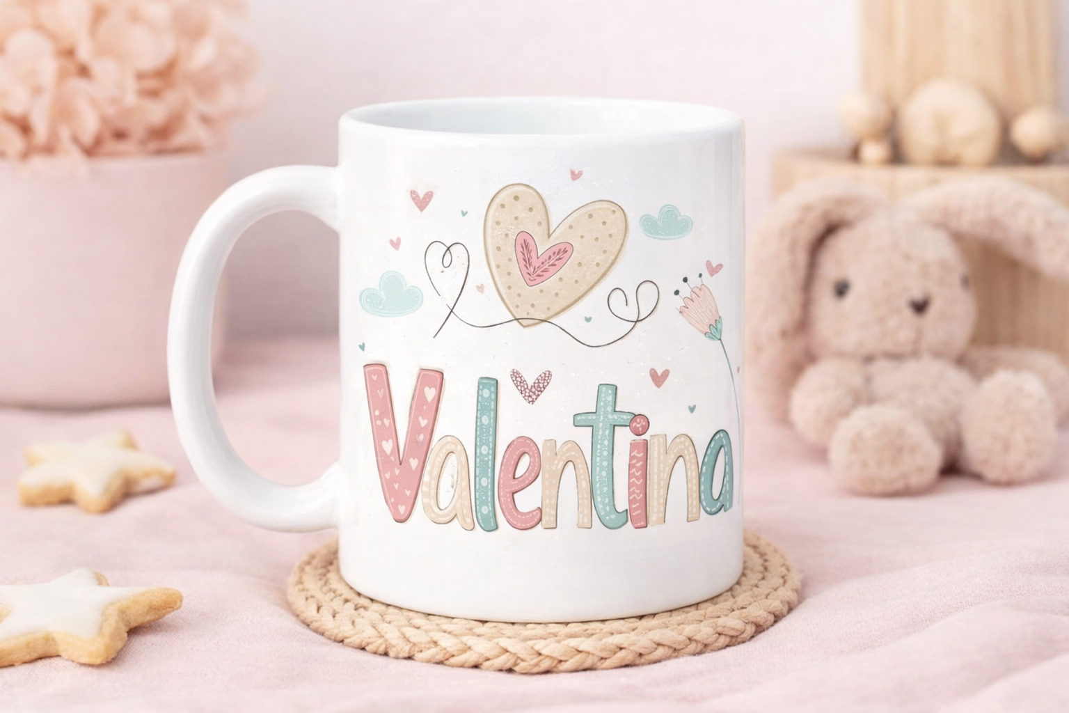 Mug d'enfant avec prénom personnalisée