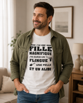 T-shirt "papa de fille"