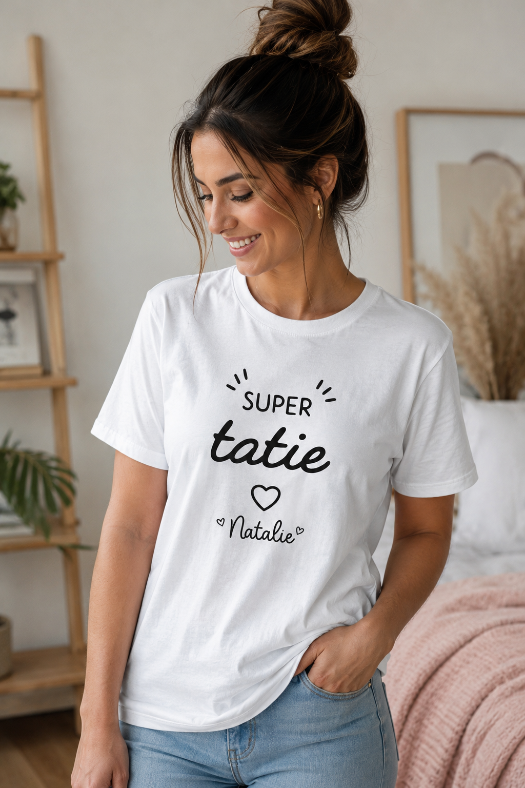 T-shirt "Super tatie"