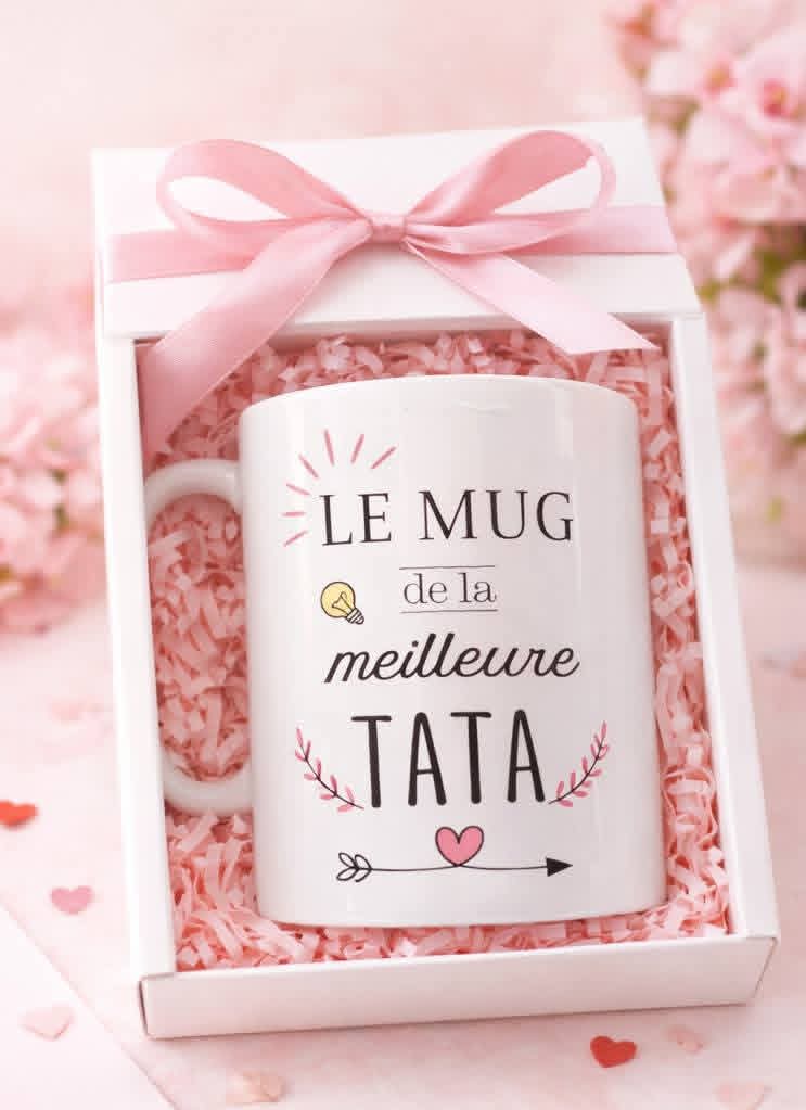 Mug "meilleure tata"