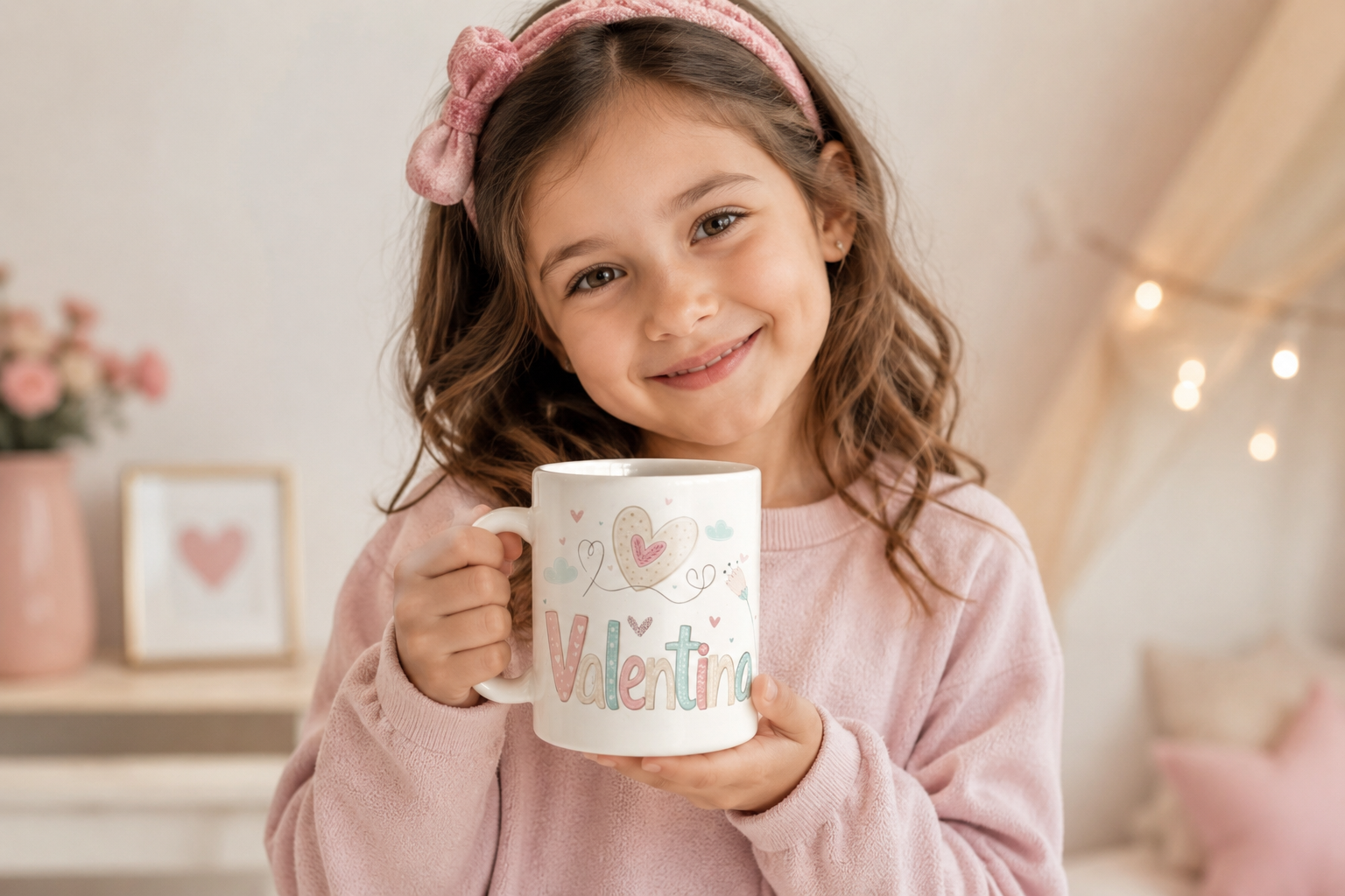 Mug d'enfant avec prénom personnalisée