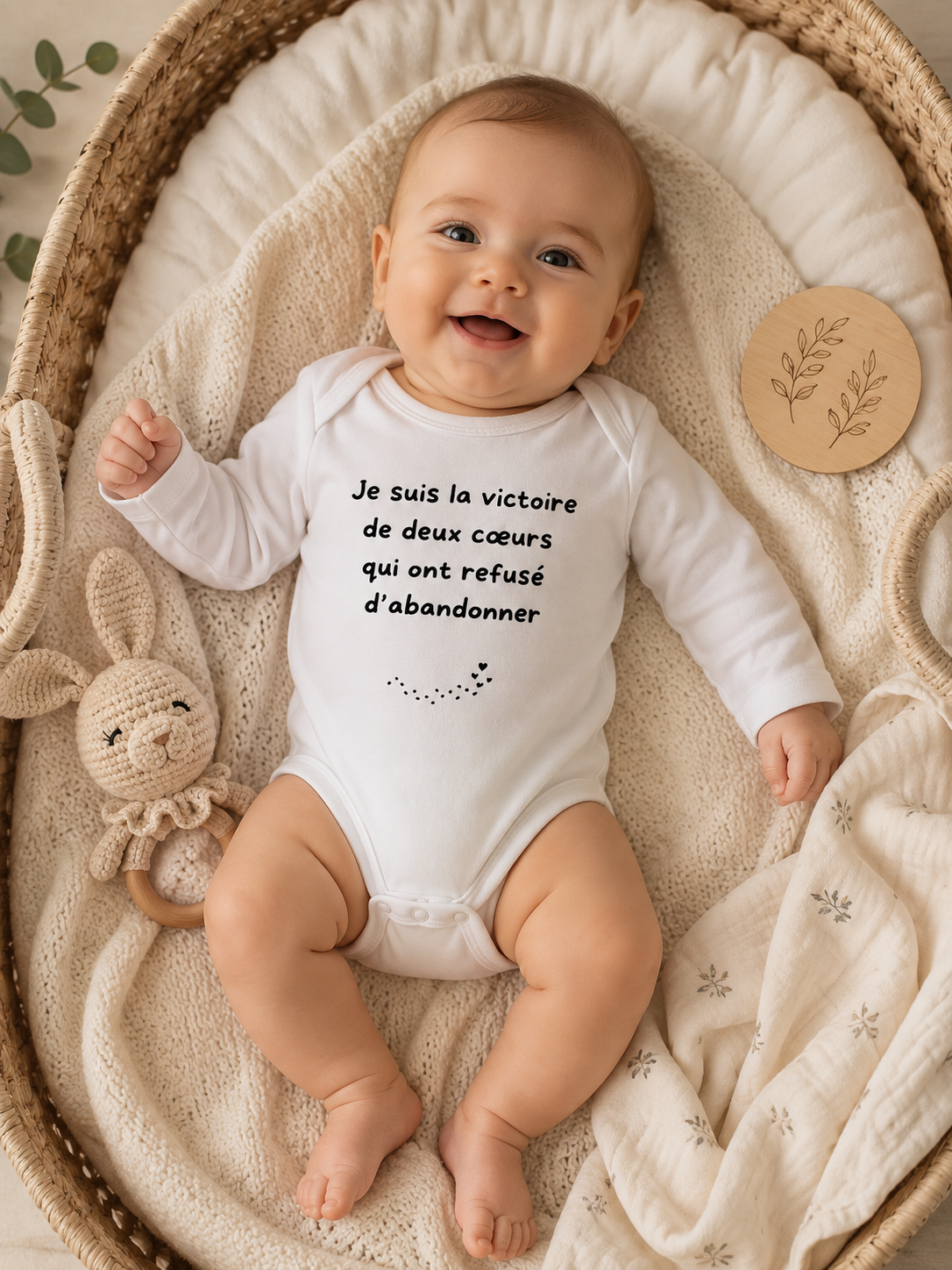 Body bebe "Victoire"