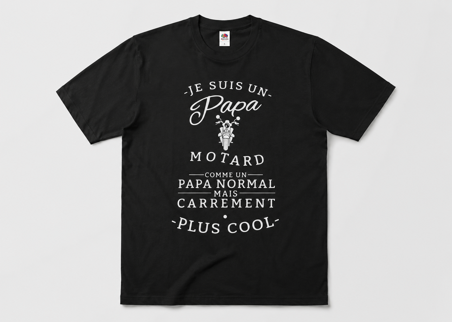T-shirt "Papa motard"