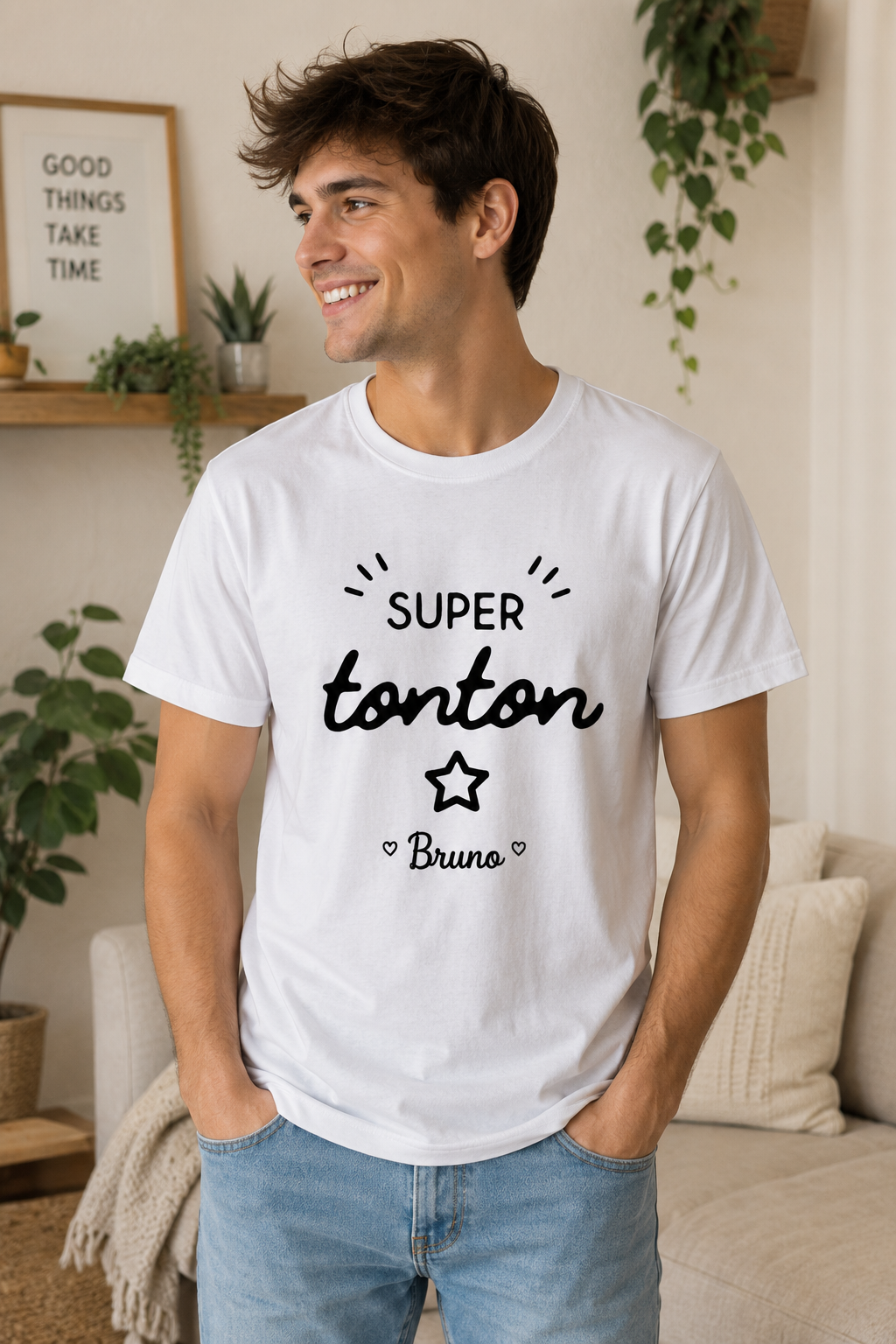 T-shirt "Super tonton"